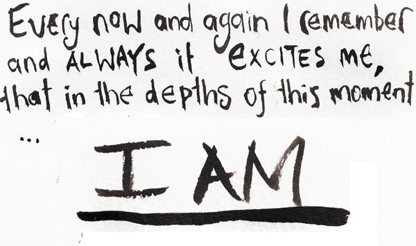 Image of 'I Am' Poem