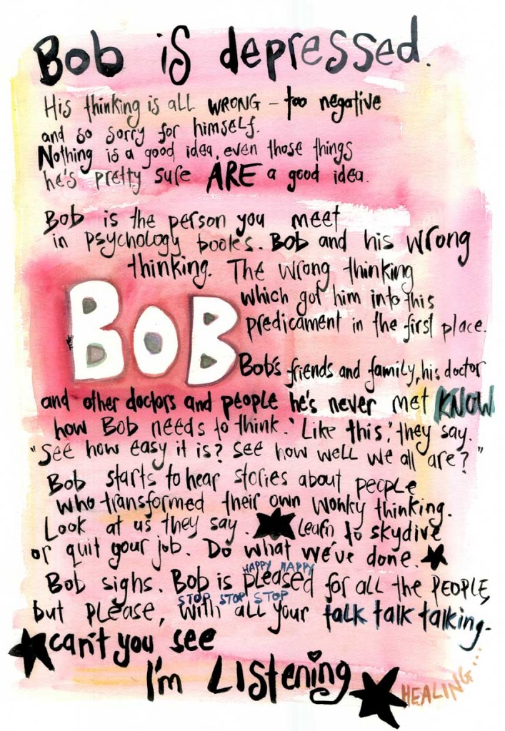 Bob is Depressed Poem by Lisa Esile